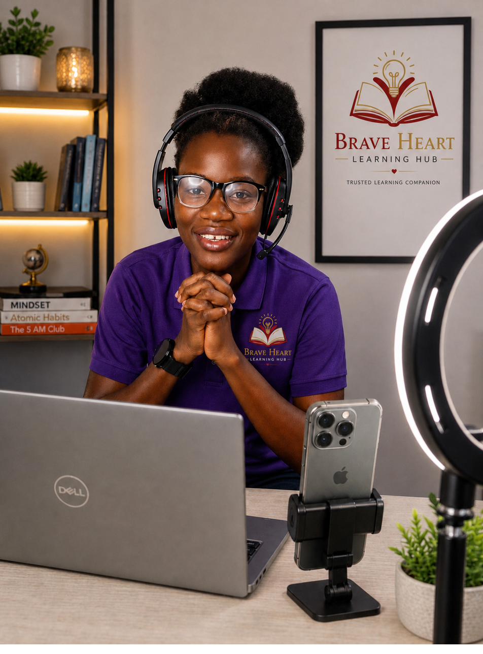 Auntie Juliet teaching a one-on-one online lesson